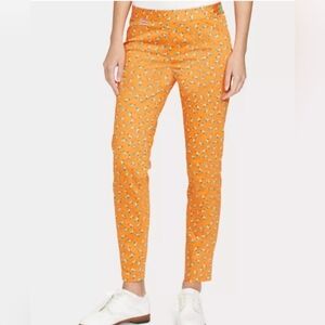 Polo Golf  Ralph Lauren Orange Toucan Bird Ladies Size 14 Pants